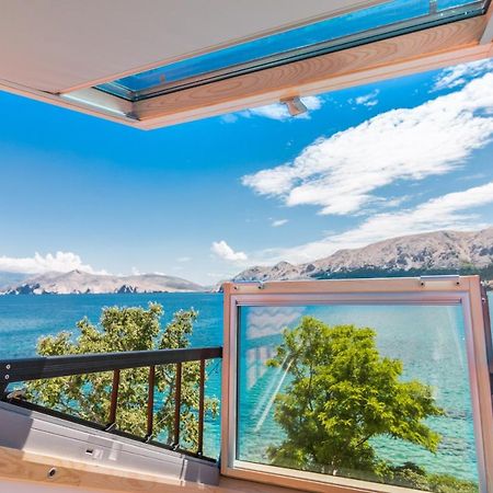 Seaview Apartments Baska Exterior foto