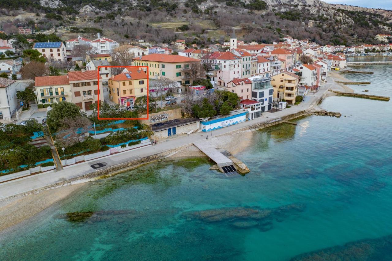 Seaview Apartments Baska Exterior foto