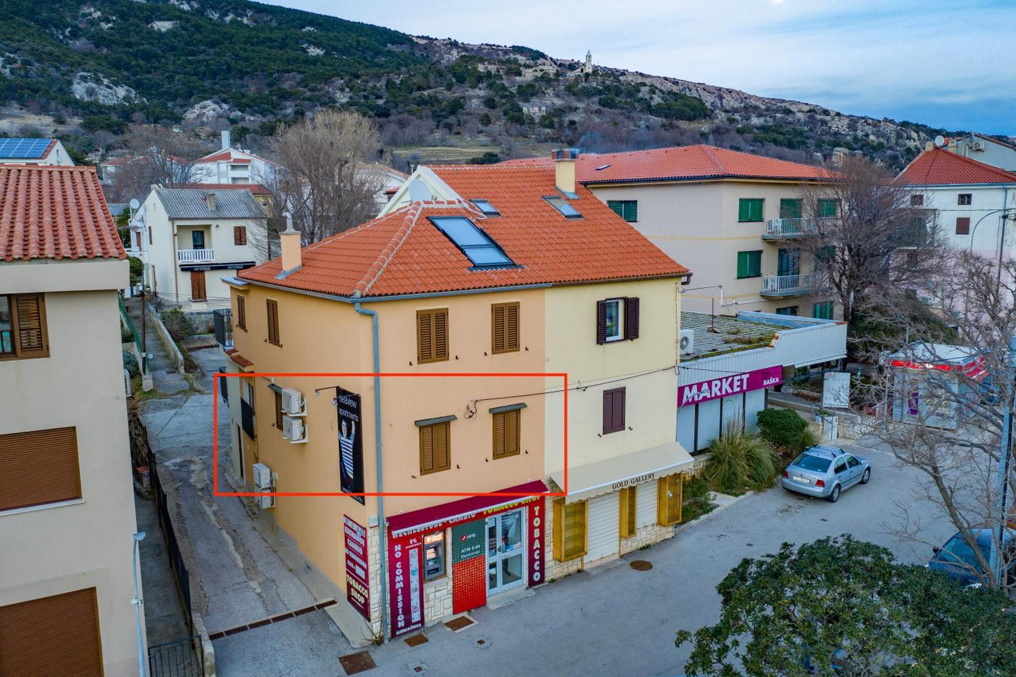 Seaview Apartments Baska Habitación foto