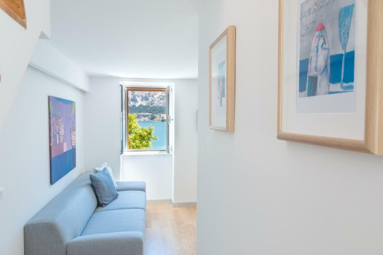 Seaview Apartments Baska Exterior foto